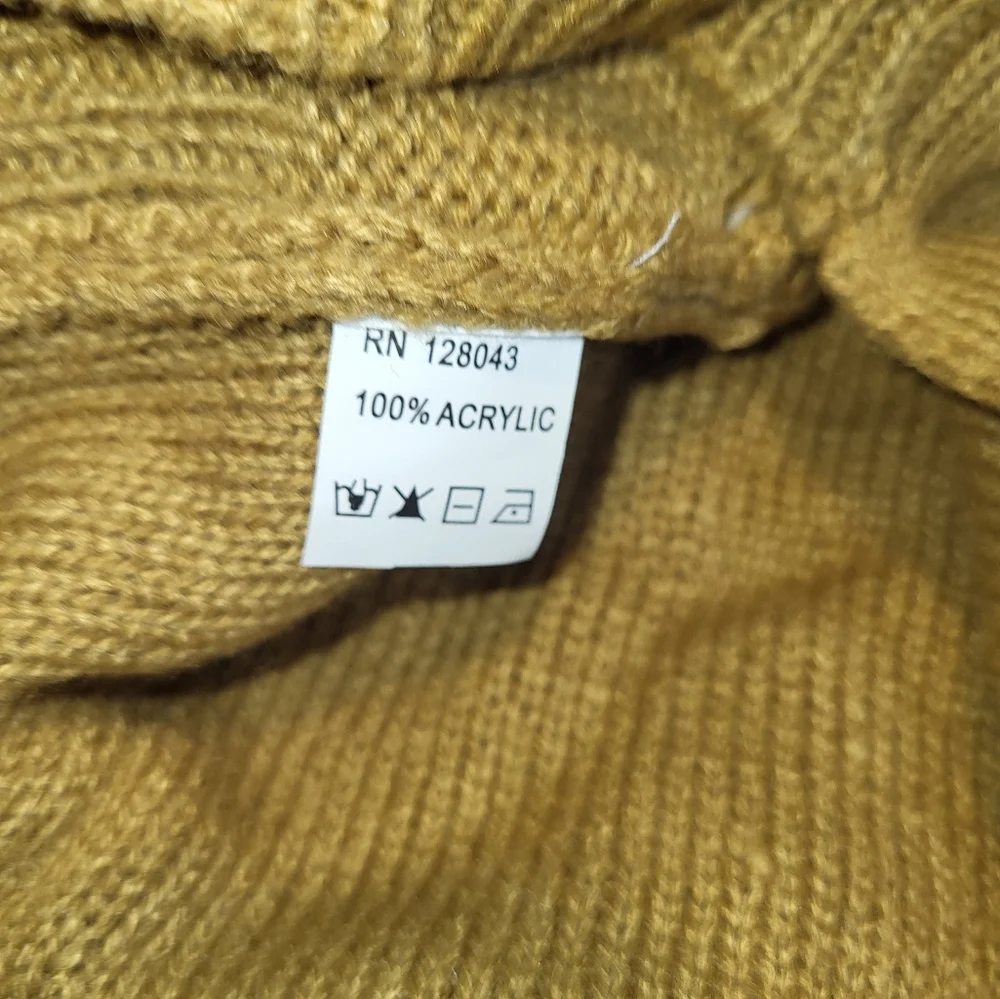 Mustard Lion Knit Dog Sweater Hoodie by